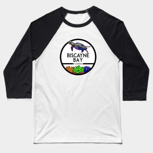 Biscayne Bay Florida National Park Sea Turtle FL Baseball T-Shirt